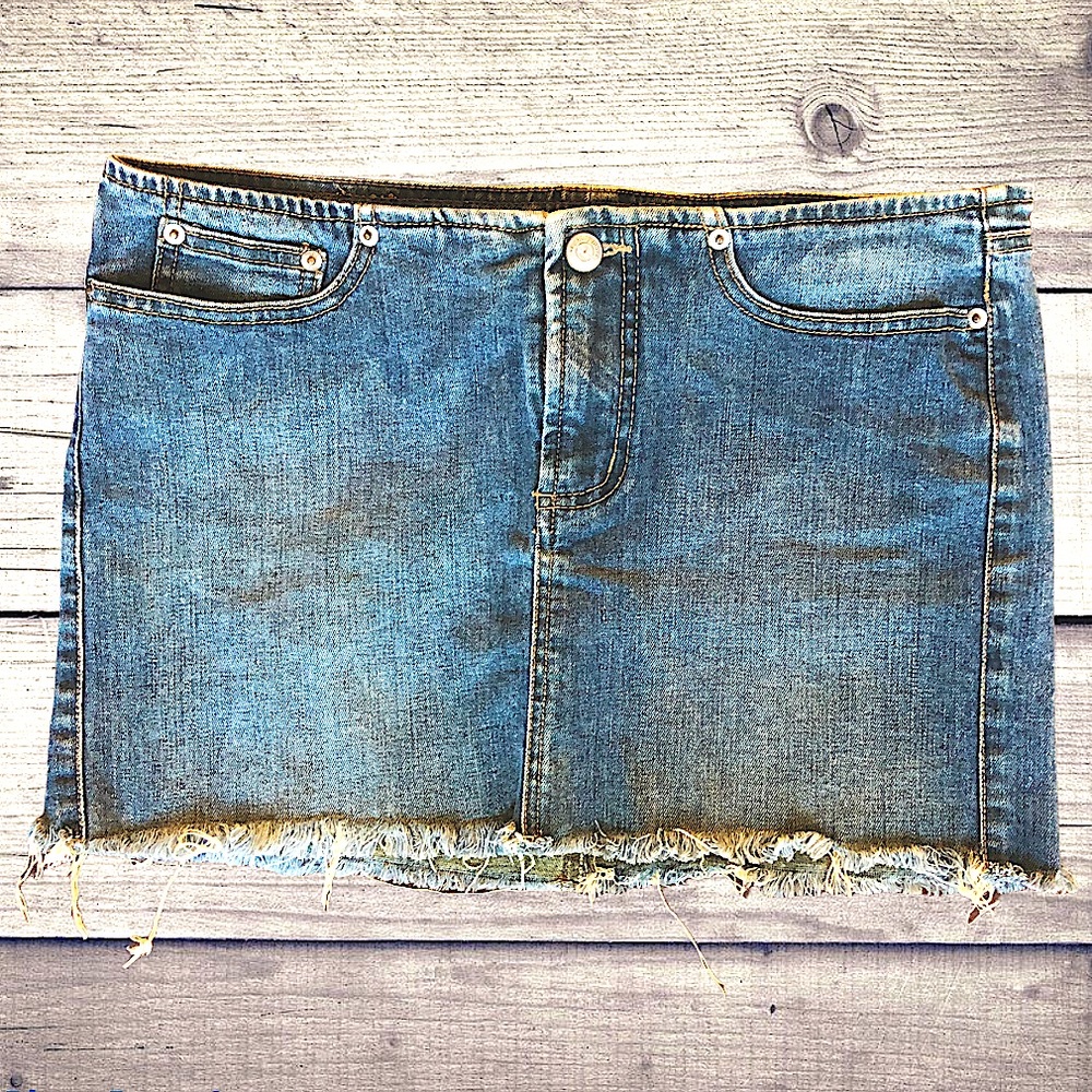 Billy Blues Mini Jean Skirt Size 6
